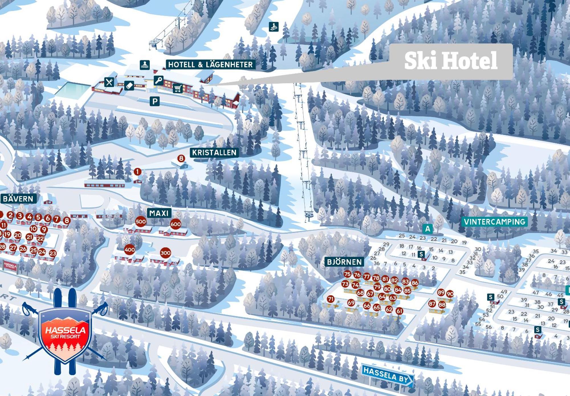 Hassela Ski Resort ภายนอก รูปภาพ